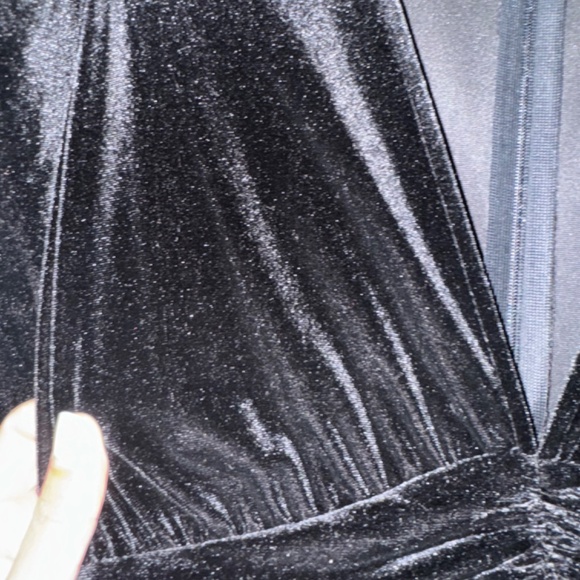 Zara velvet jumpsuit - Picture 4 of 4